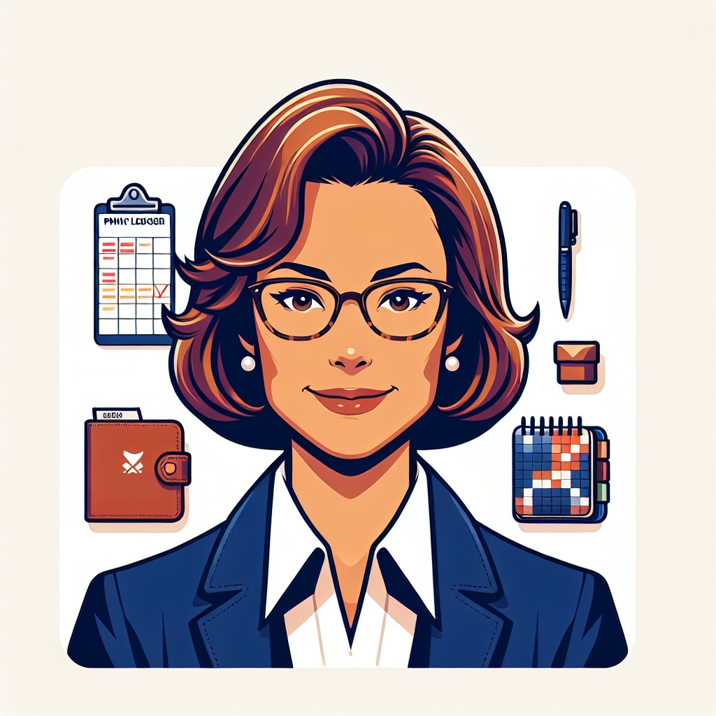 Penny Ledger character illustration